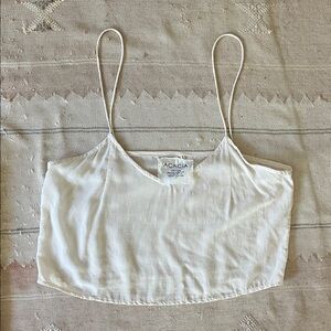 Acacia • spaghetti crop top • S